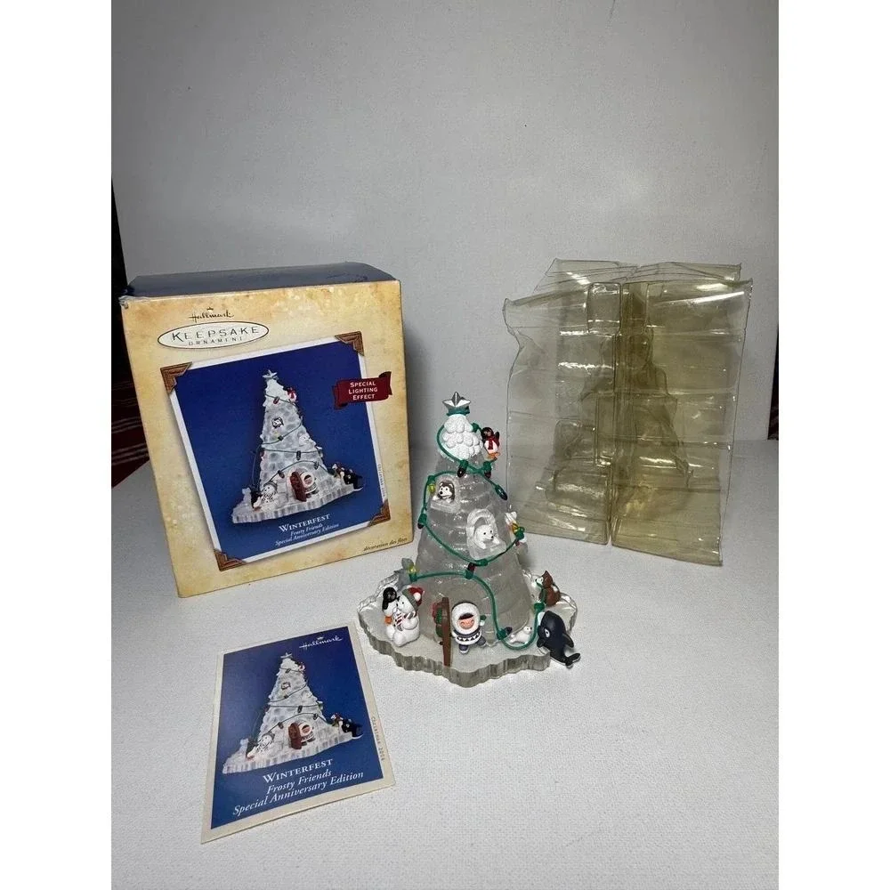 2004 Hallmark Frosty Friends Winterfest Keepsake Ornament IOB QX8474 - WITH BOX